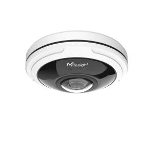 Milesight - MS-C9674-PA/W, AI 360° Panoramic Fisheye Network Camera in WHITE