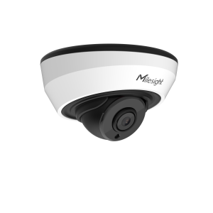Milesight - MS-C8183-PD/W, AI IR Mini Dome Network Camera In WHITE