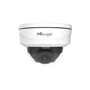 Milesight - MS-C8172-FPA, AI Motorized Pro Dome Network Camera in WHITE: 8MP, 4K.