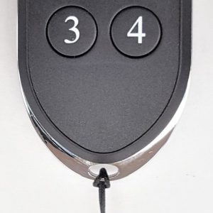 Neatrol Airkey - 4 Button Transmitter Chrome Outer