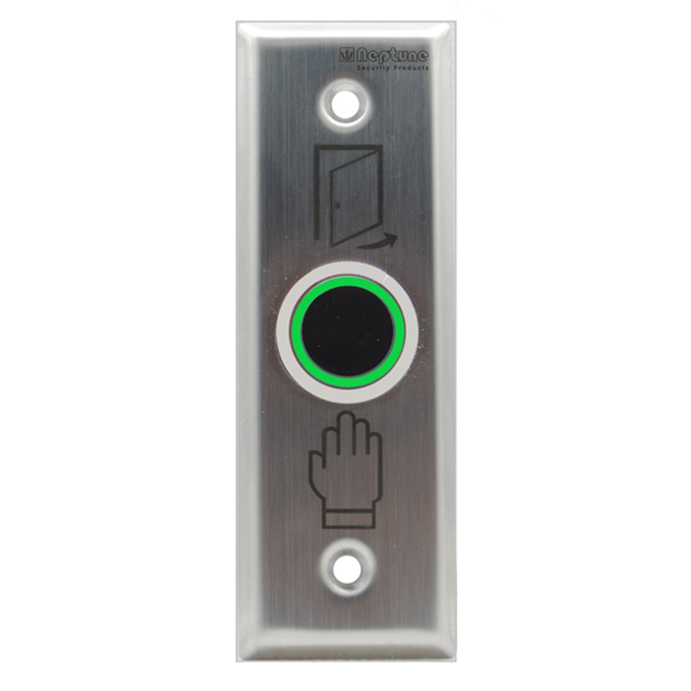 Request To Exit Button S/Steel Mullion w/ IR Sensor