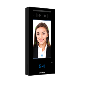 AKUVOX - SIP Door Phone with Facial Recognition, 5'LCD touch screen, 2MP Camera, Wiegand, RS485, 13.56MHz Card reader, Body Temperate Detection (Optional)