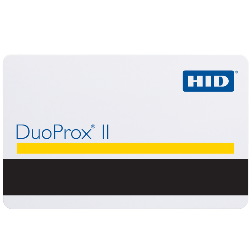 HID 1336 DuoProx Card - Prox (125kHz) and Hi-Co Magstripe - ISO (PVC)