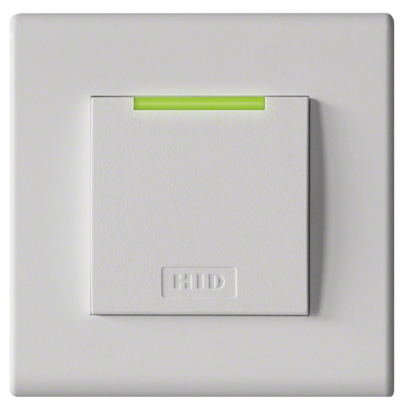 HID iCLASS SE (13.56MHz) Decor Reader - White (Wiegand)