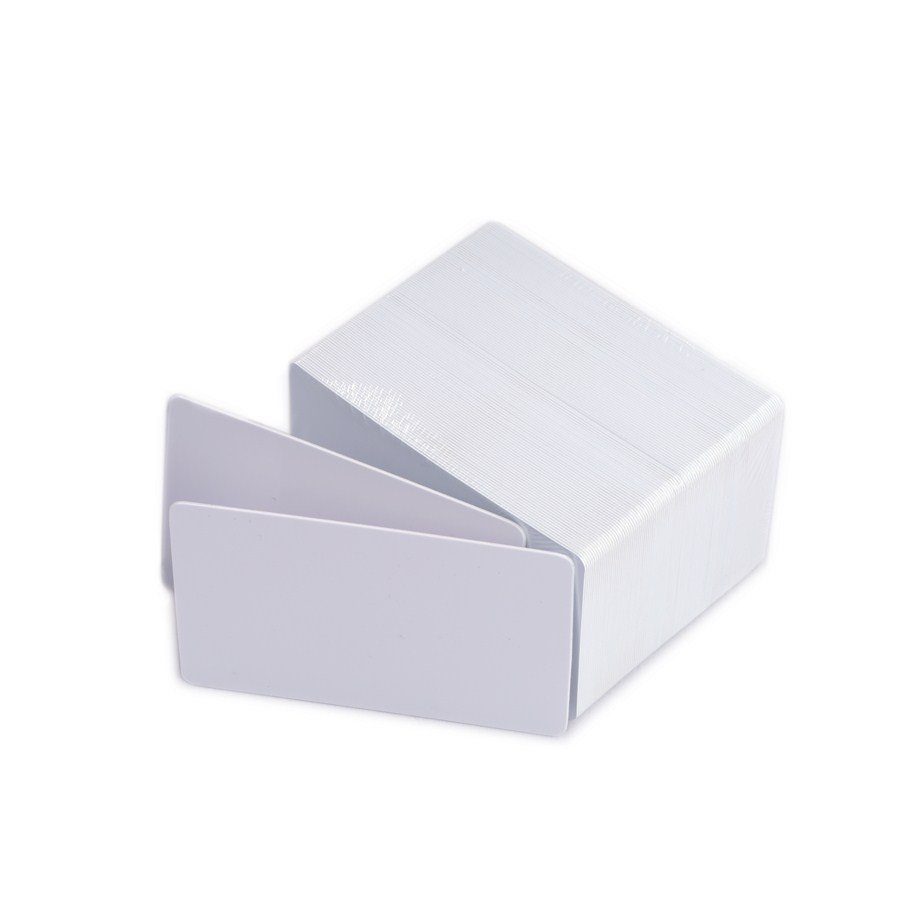 CR80 Plain White Printable Card