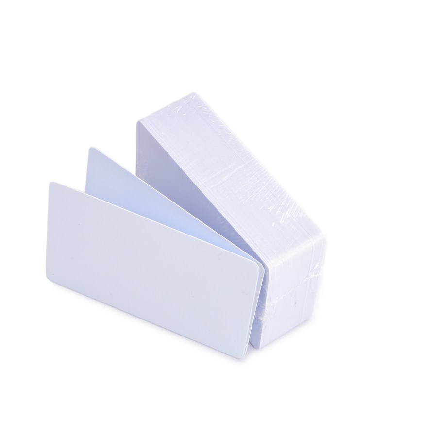 Thin blank white cards