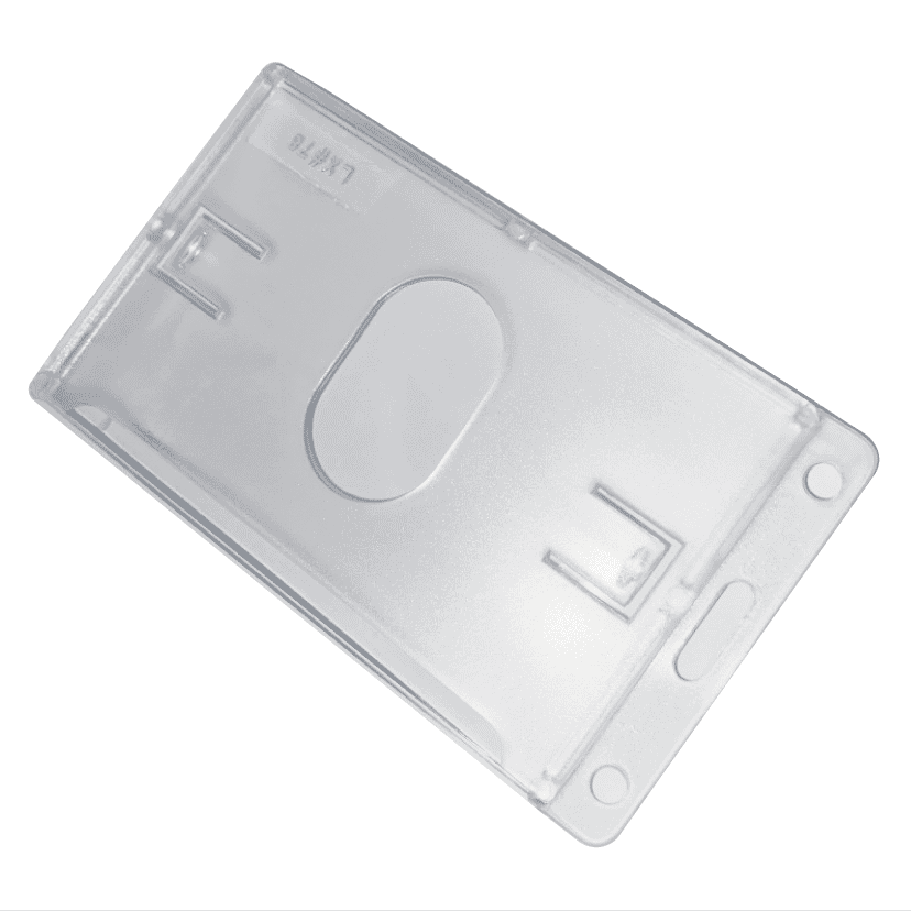 Clear Rigid Portrait Access Card Dispenser