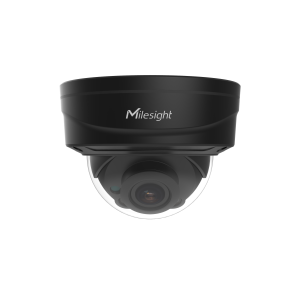 Milesight - MS-C8172-FPA/B, AI Motorized Pro Dome Network Camera in BLACK: 8MP, 4K