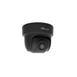 Milesight - MS-C8176-PA/B, AI 180° Panoramic Mini Dome Network Camera in BLACK: 8MP, 4K