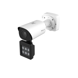 Milesight - MS-TS2866-X4TWC/W, Supplement Light AI LPR 4X Pro Bullet Plus Network Camera in WHITE